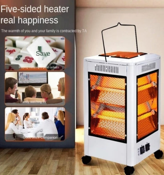 Five sided Electric Heater